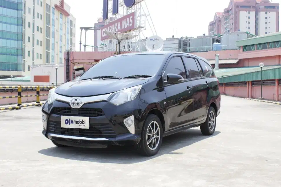 TDP 6,JT Toyota Calya 1.2 G Bensin-AT Hitam 2019