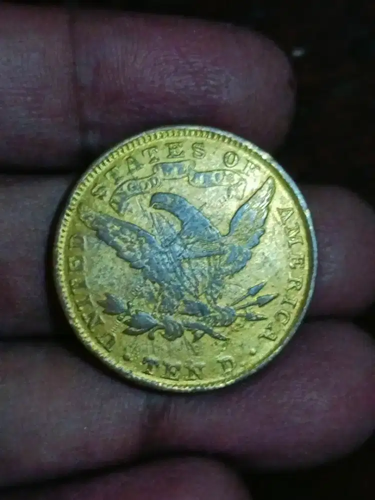 Ten dollar 1901 gold coin