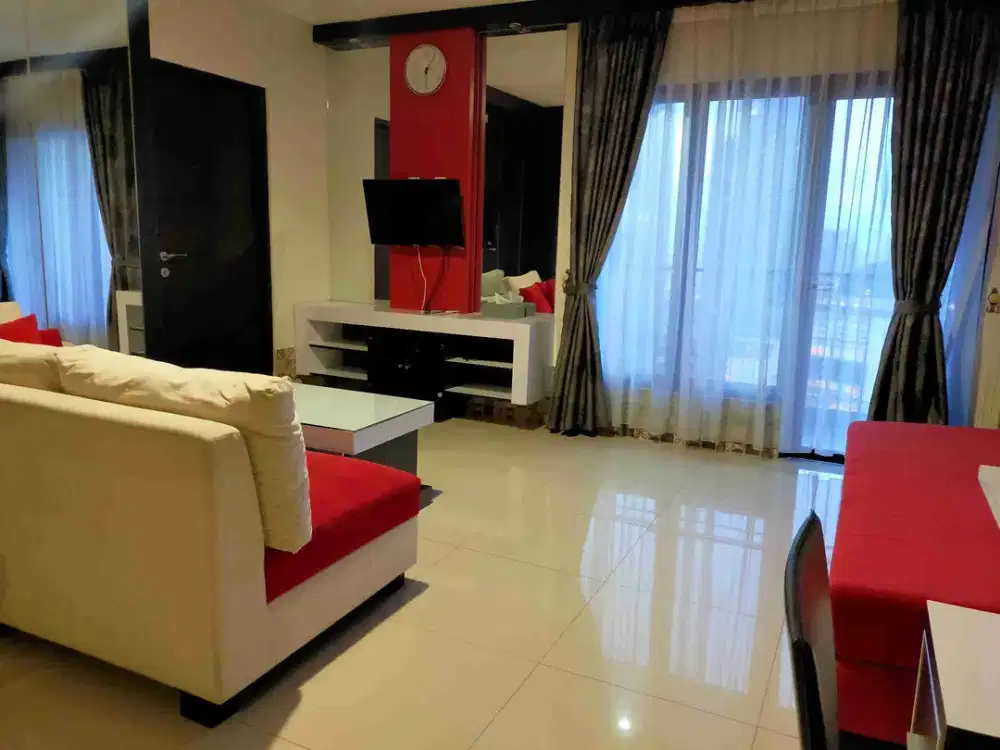1 Bedroom Big Size Tamansari Semanggi Furnished & View Cantik