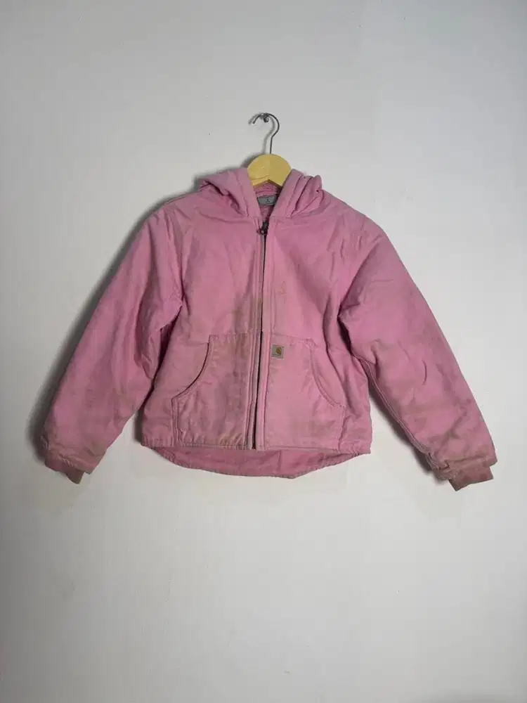Carhartt Kids Jacket Pink Canvas Vintage Rare
