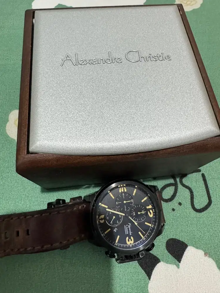 Jual jam Alexandre Christie 6280