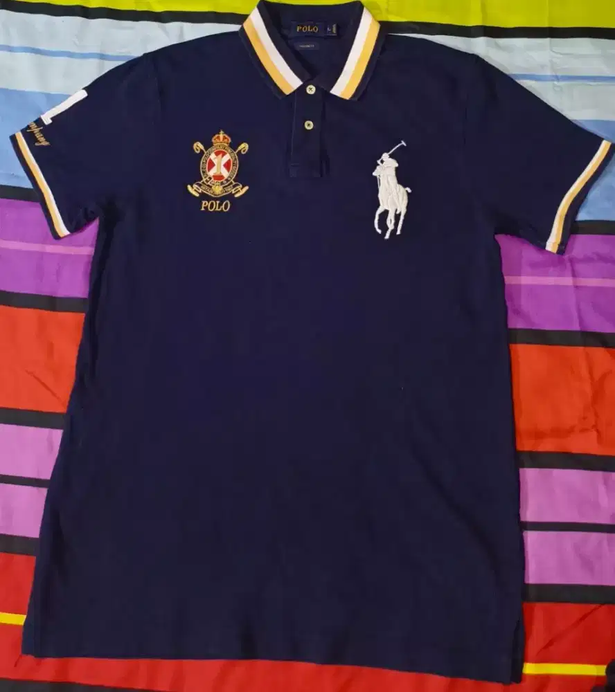Polo shirt branded POLO Big Logo  size L fit to M