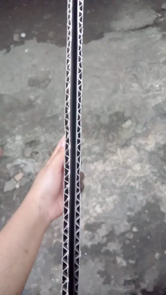Kardus lembaran ukuran 45x25cm