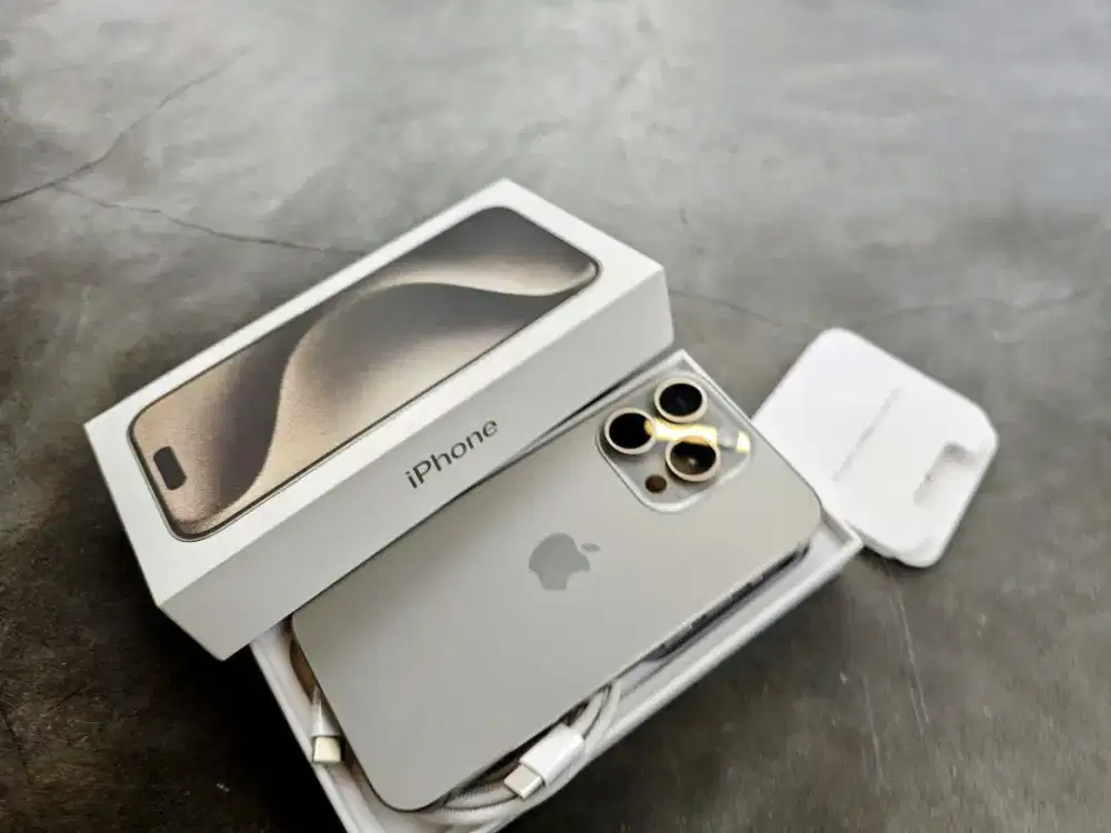 iPhone 15 Pro Max 256GB ResmiBox