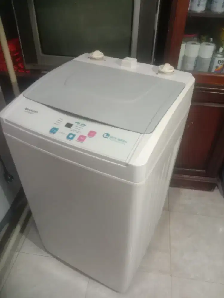 Mesin cuci Sharp sudah di manual,6.5 kg,normal Bekasi Utara