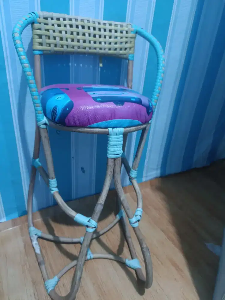 KURSI BONCENGAN ANAK MOTOR MATIC BAHAN ROTAN