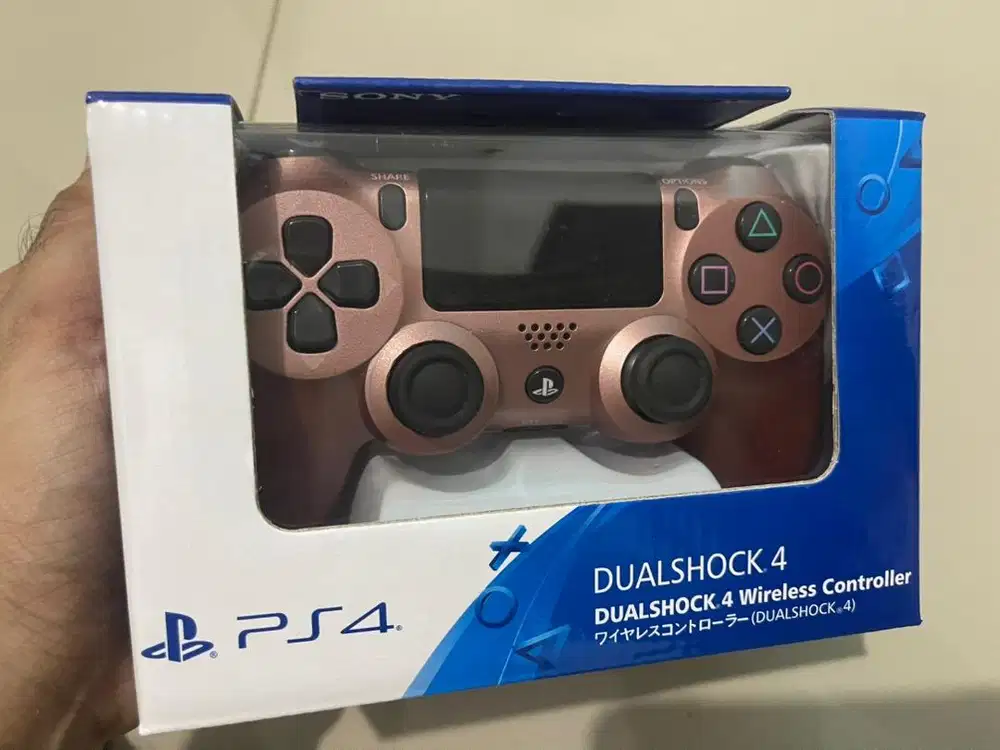 Stik ds4 ps4 ori mesin Rosegold original ps 4 ps5 ps 5
