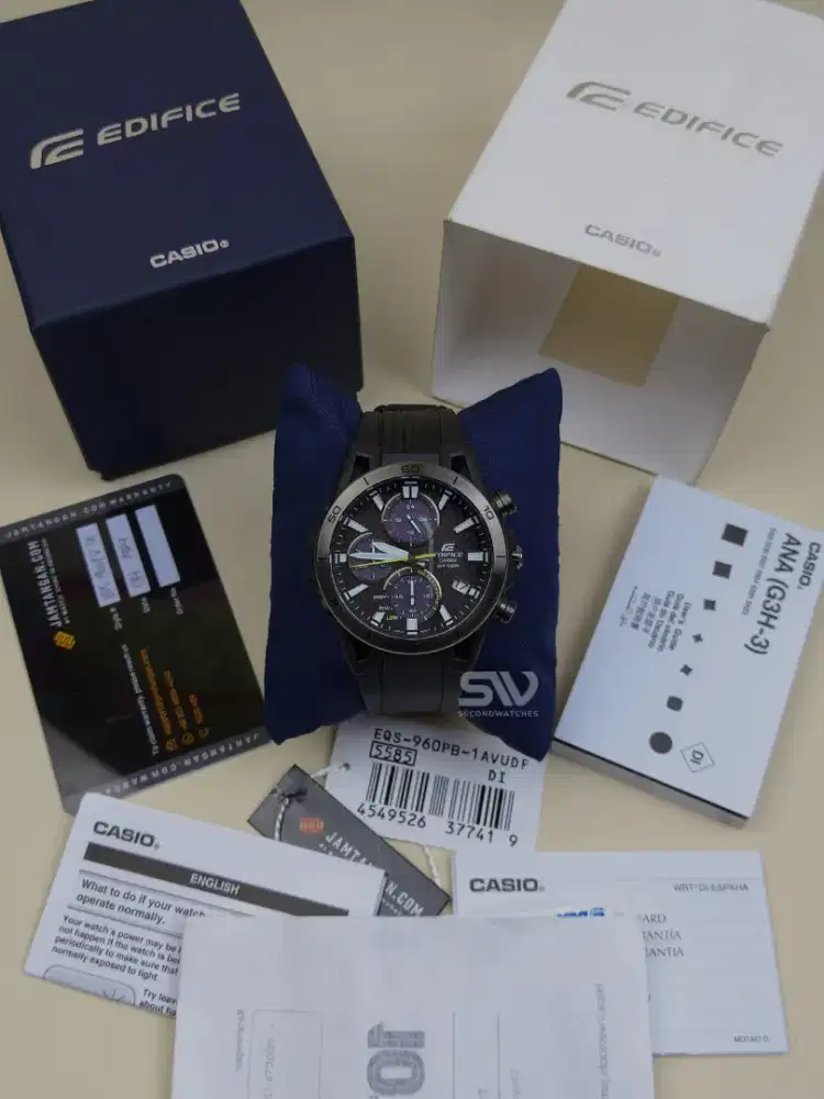 Casio Edifice EQS 960PB Sospensione