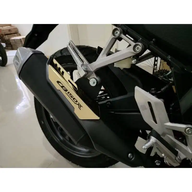 Garnish Muffler Cover Tutup Knalpot Honda CB150 X Dan Bisa Buat CB150R