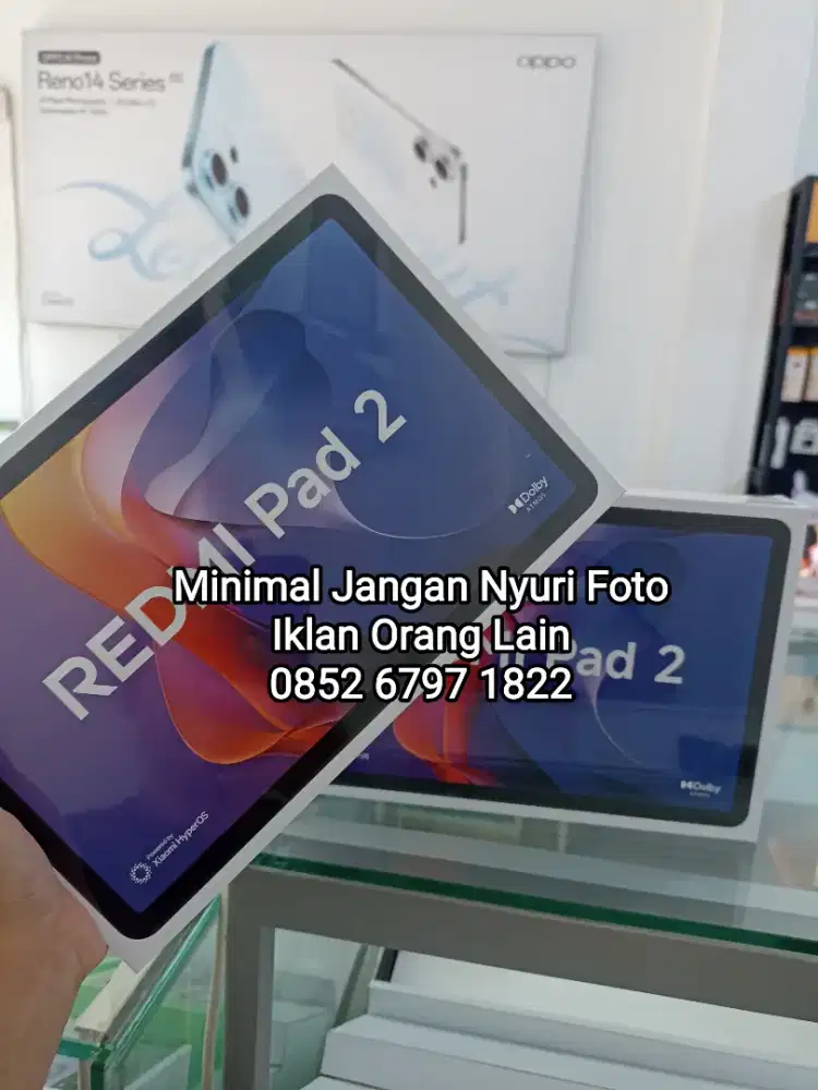 Bnib Tab Xiaomi Pad 2 4/128 Wifi Only resmi indonesia