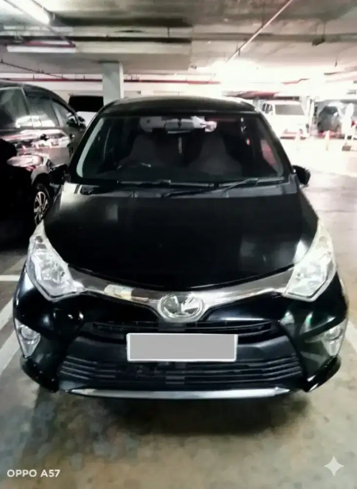 Toyota Calya G a/t 2019 hitam metalik siap pakai low km