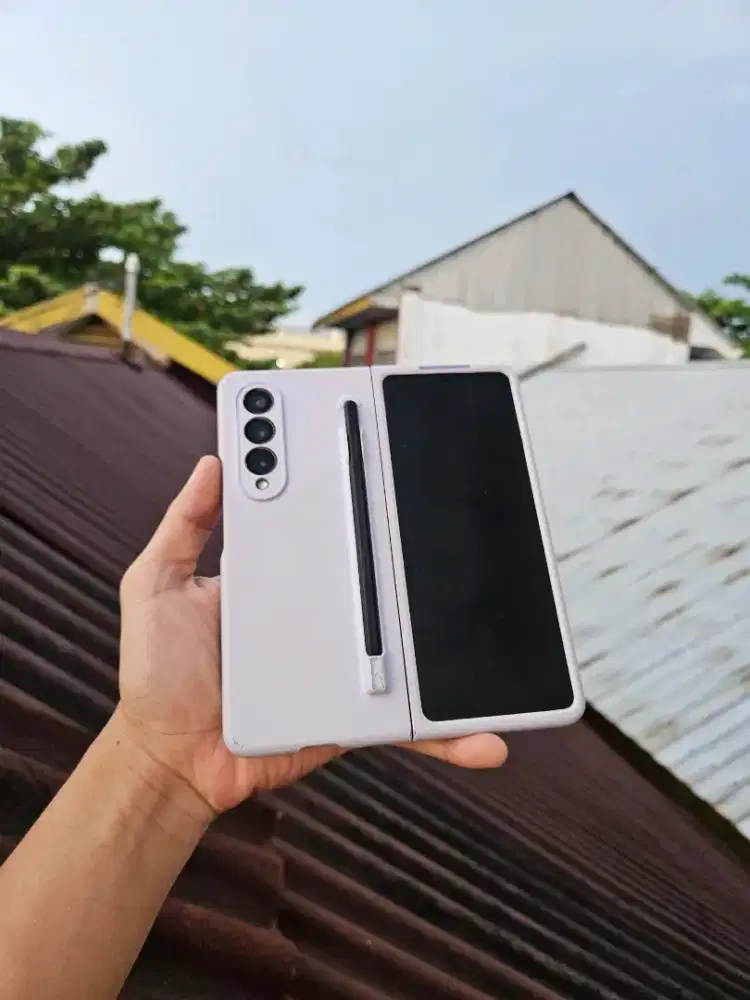 SAMSUNG Z FOLD 4 512GB GRAYGREEN RESMI EX.SEIN (-bercak)