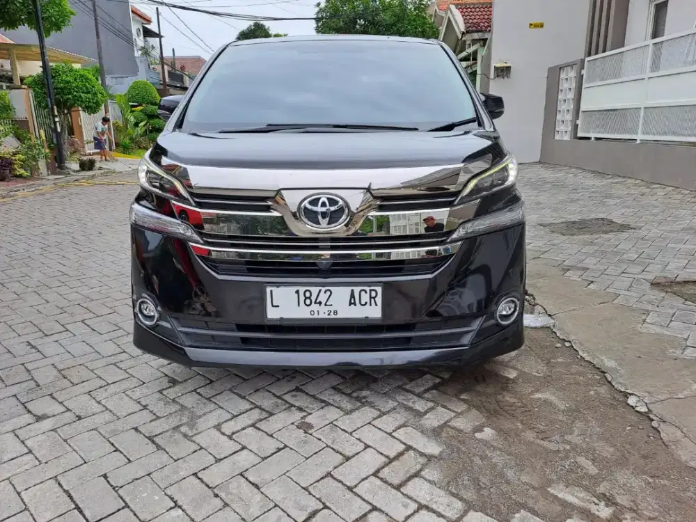 TOYOTA VELLFIRE 2.5 G MATIC / AT 2017 #vellfire 2017
