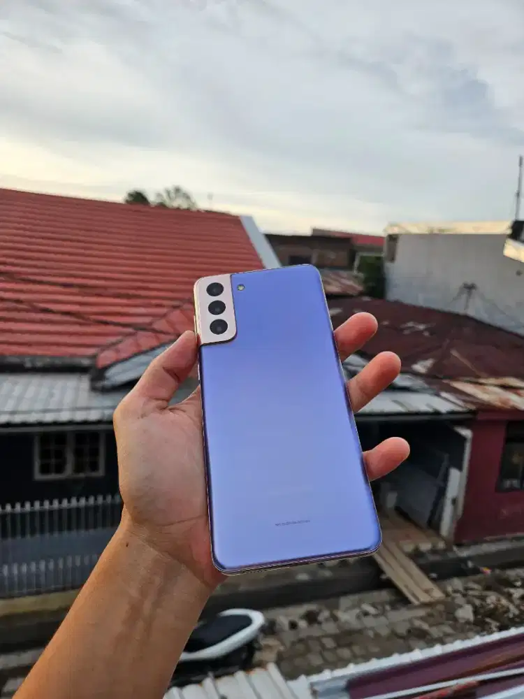 Samsung S21+ 5G 256 gb Violet Second Resmi EX SEIN (-garis aja)
