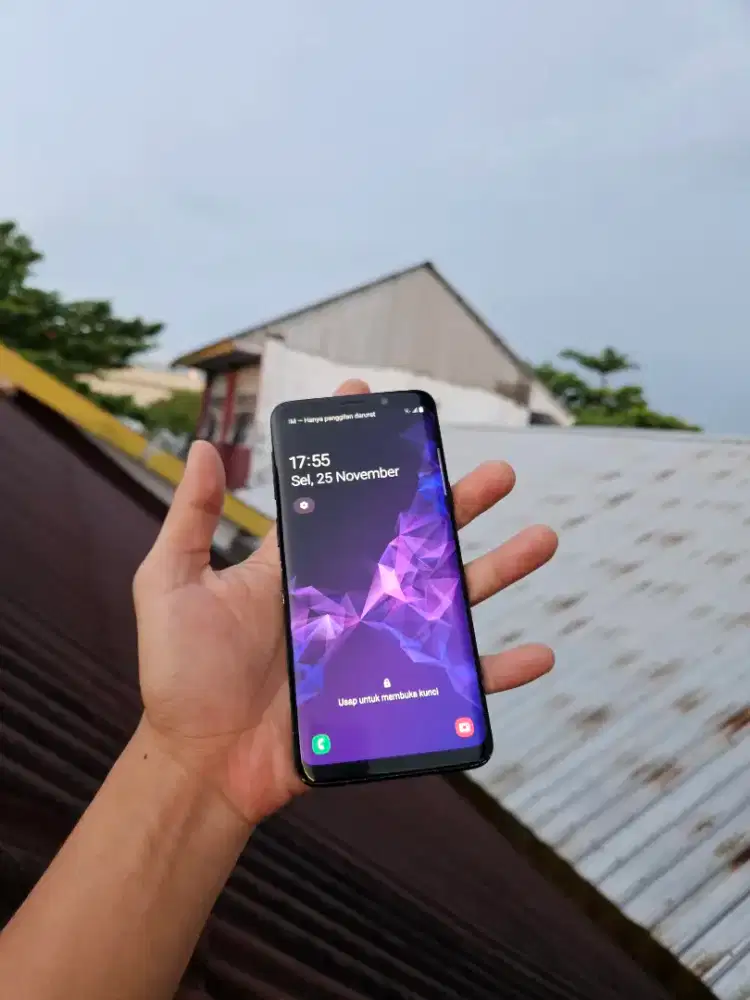Samsung S9 4/64gb Black Siap Pakai