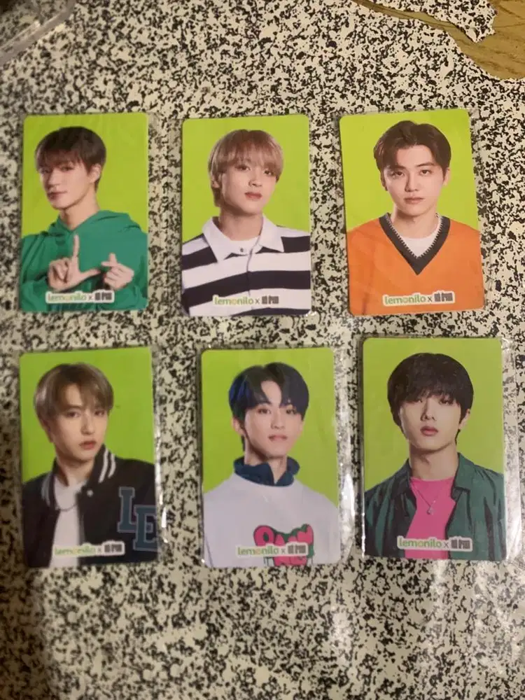 Photocard set lemonilo nct dream