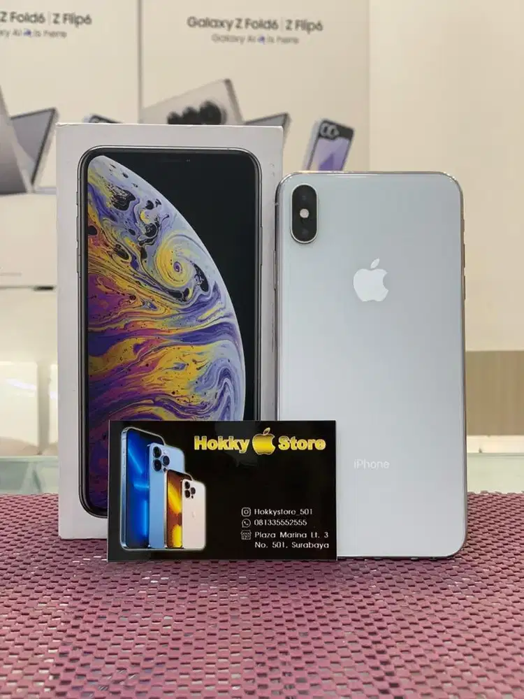 Iphone Xsmax/256gb silver ex inter bh 100%