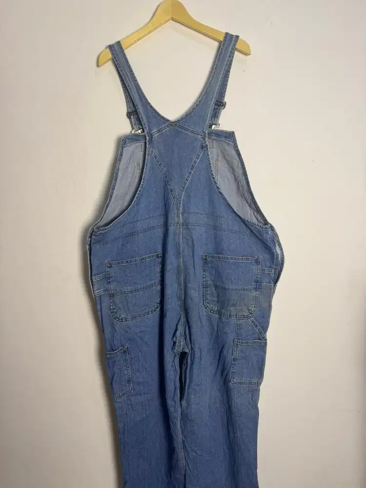 Carhartt Overall Denim Jeans Washed Blue Original LP 124