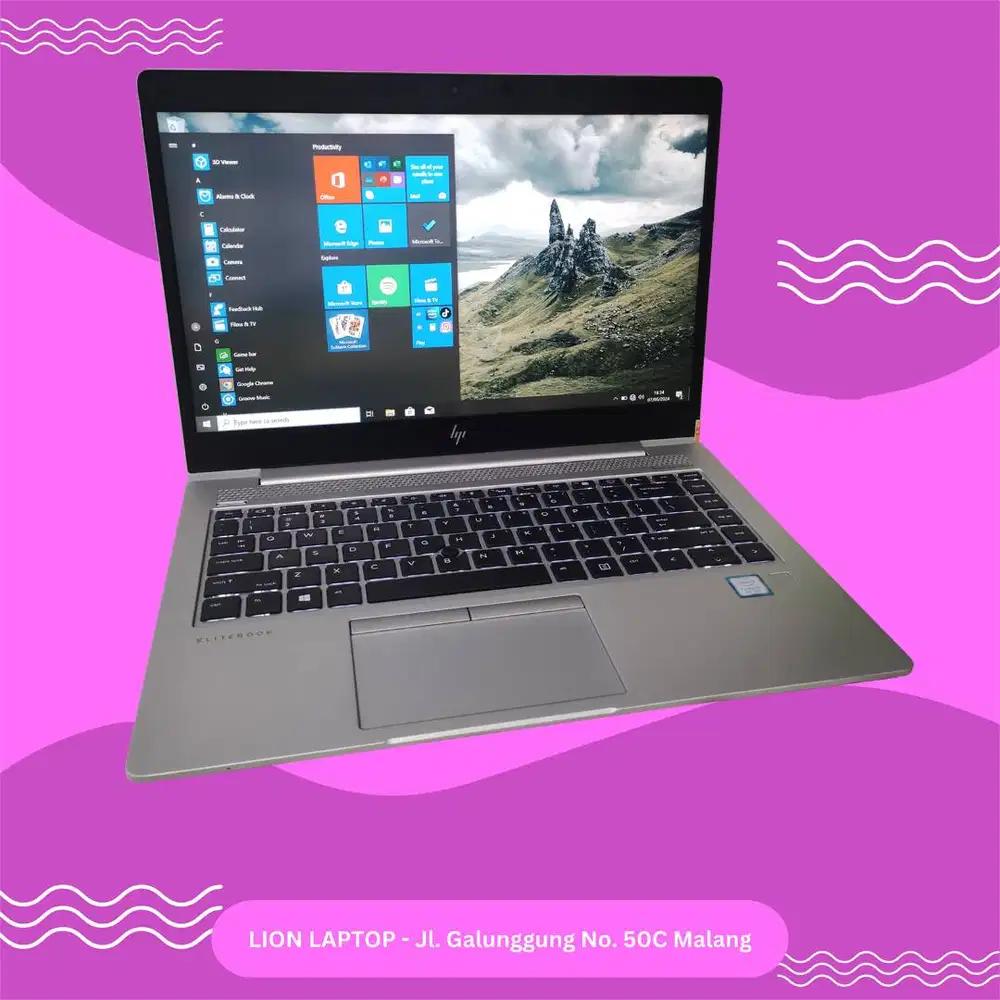 Core i5 Gen 8 RAM 8GB SSD 256GB HP Elitebook 840 G5 [25|11]