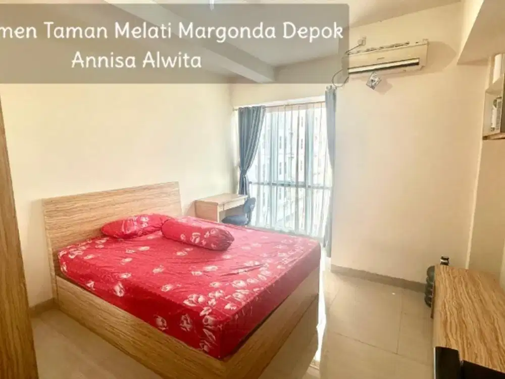 Disewakan Apartemen Taman Melati Margonda Depok Tipe Studio Dekat UI, Stasiun KRL