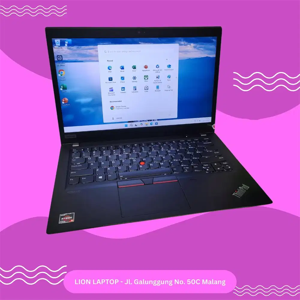 RAM 16GB Touchscreen Ryzen 5 Slim Lenovo Thinkpad T14s [25|11]