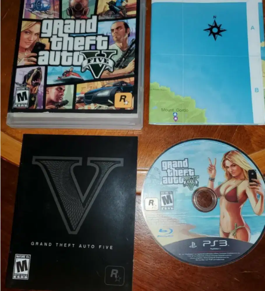 TERMURAH!!! GAME GTA V PS3