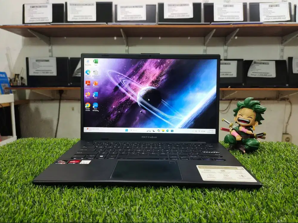 Laptop bekas ASUS VIVOBOOK GO 14 AMD Ryzen 5-7520U Ram 16GB/ Garansi