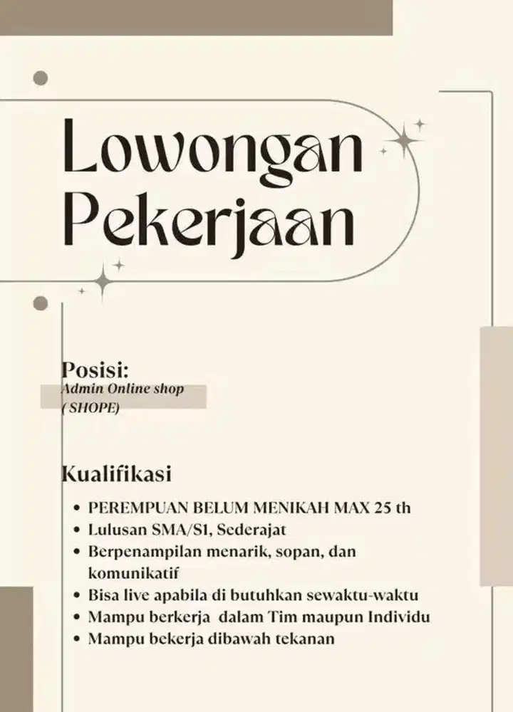 Admin host shope live