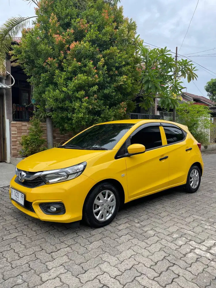 All New Brio E AT pol H asli pajak baru sampe Agustus 2026
