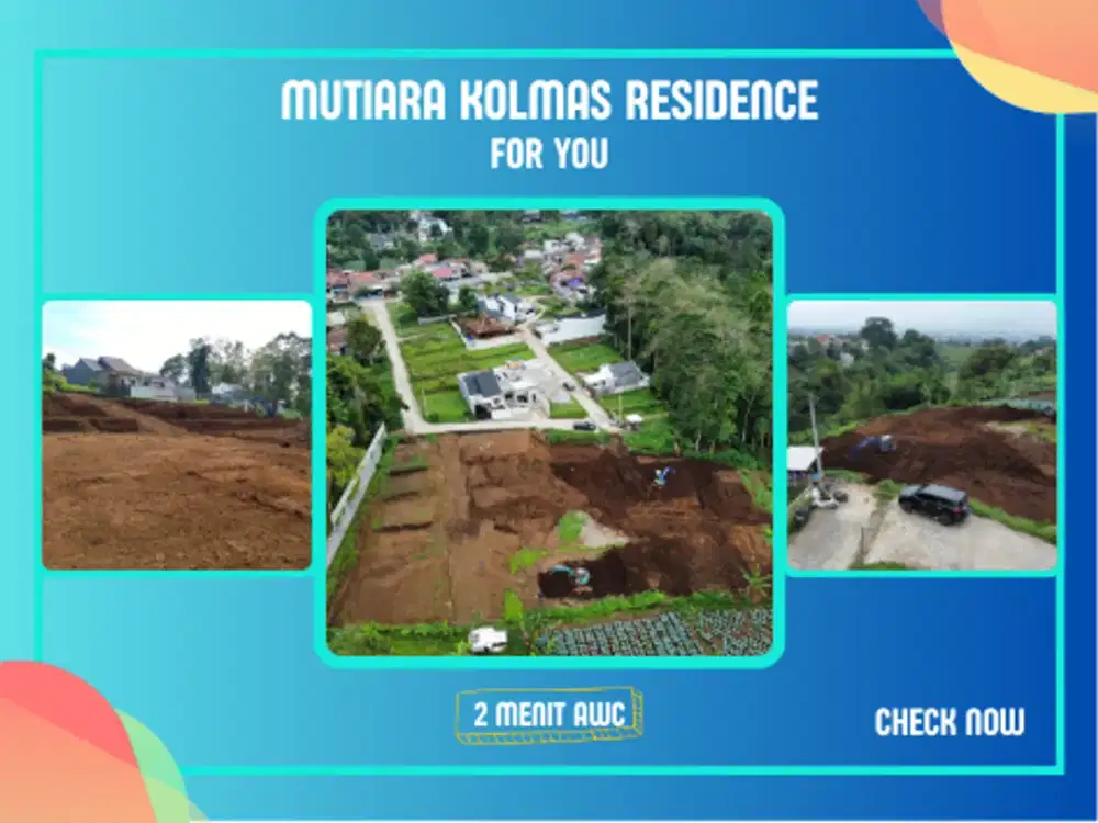 Investasi Terbaik Dekat Tol Padalarang/Baros! Kavling Kolmas: Cek Harga Dibawah NJOP Sekarang!