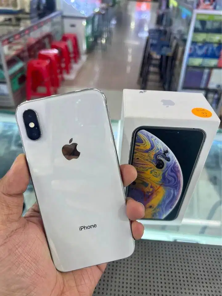 Iphone XS 64 (White) Ex Ex Inter Fullset Josjis