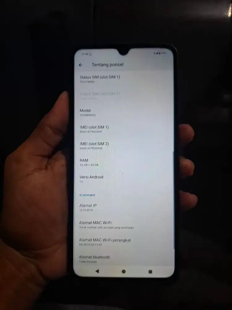 Redmi A5 [4/128gb] garansi aktif