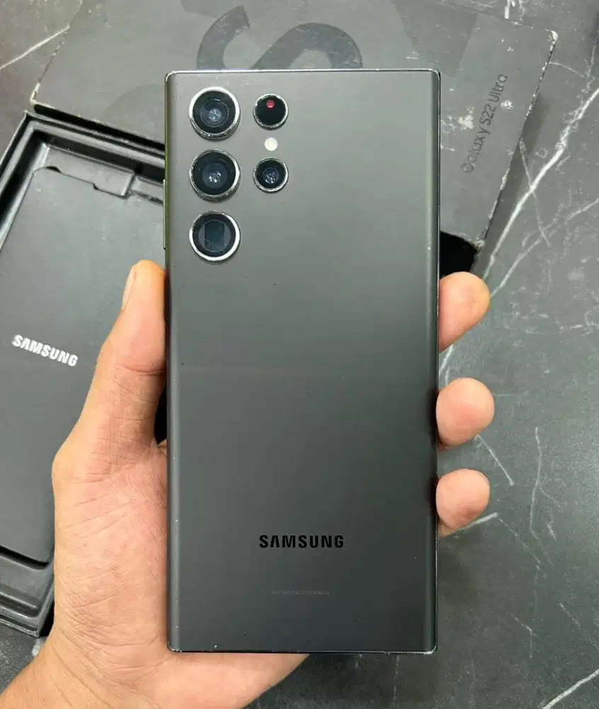 Samsung Galaxy S22 Ultra ram 12/256gb resmi sein normal fullset