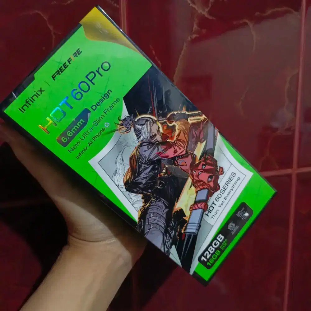 INFINIX HOT 60 PRO 8/128 FRESH NEW GARANSI RESMI