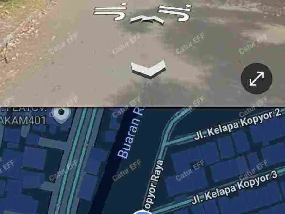 tanah 200m² cuma 7jt pondok kelapa indah