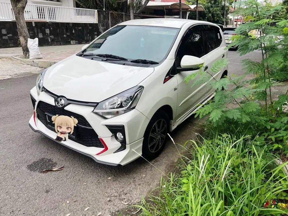 KM 20rb TOYOTA AGYA MATIC TRD GR 2022 ORI CAT 100% PERFECT no brio