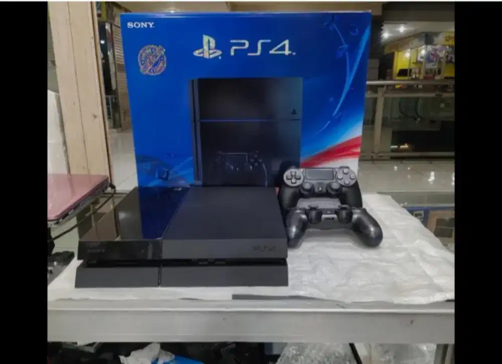 TERMURAH!!! PS4 SLIM HITAM PENYIMPANAN 500GB
