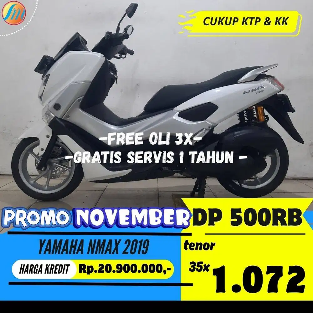 DP PROMO 500RIBU YAMAHA NMAX 2019 ANGSURAN SANGAT RINGAN BERGARANSI