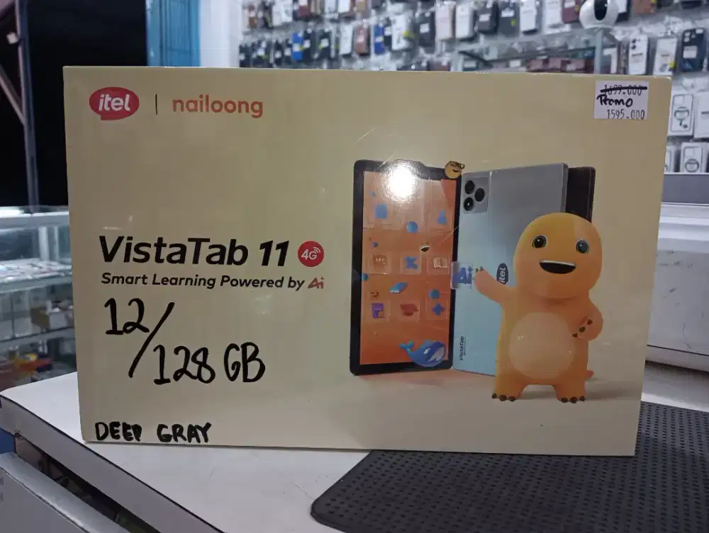 TAB ITEL VISTATAB 11 X NAILOONG 12/128GB!! NEW!! LIMITED EDITION!!