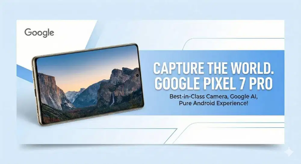 Google Pixel 7 [Warna] [Kapasitas GB] - IMEI Resmi/Bea Cukai - Fullset