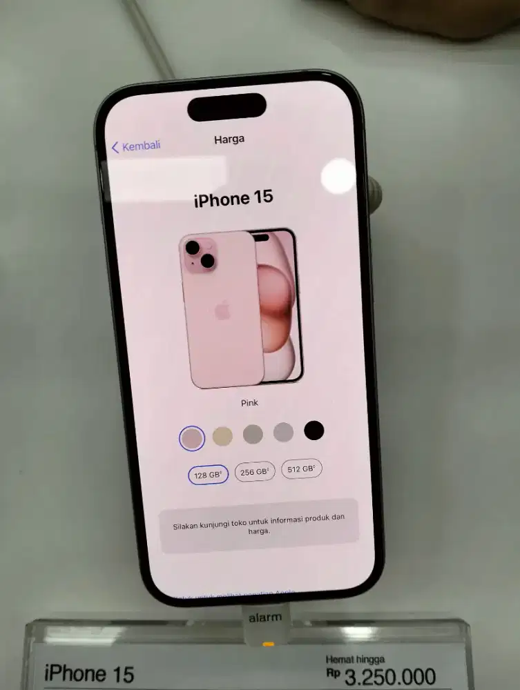 Cicilan HP Iphone 15 128 GB bebas 1x Cicilan