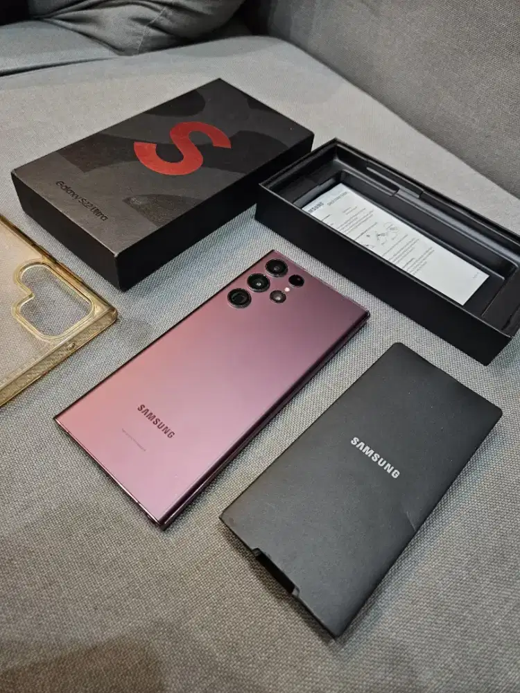 Samsung S22 Ultra 5G 256Gb Resmi Sein Fullset oryginal lengkap