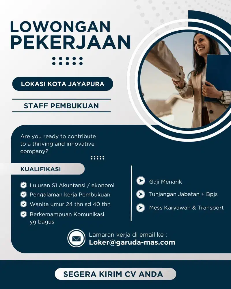 Loker Jayapura Staff Pembukuan