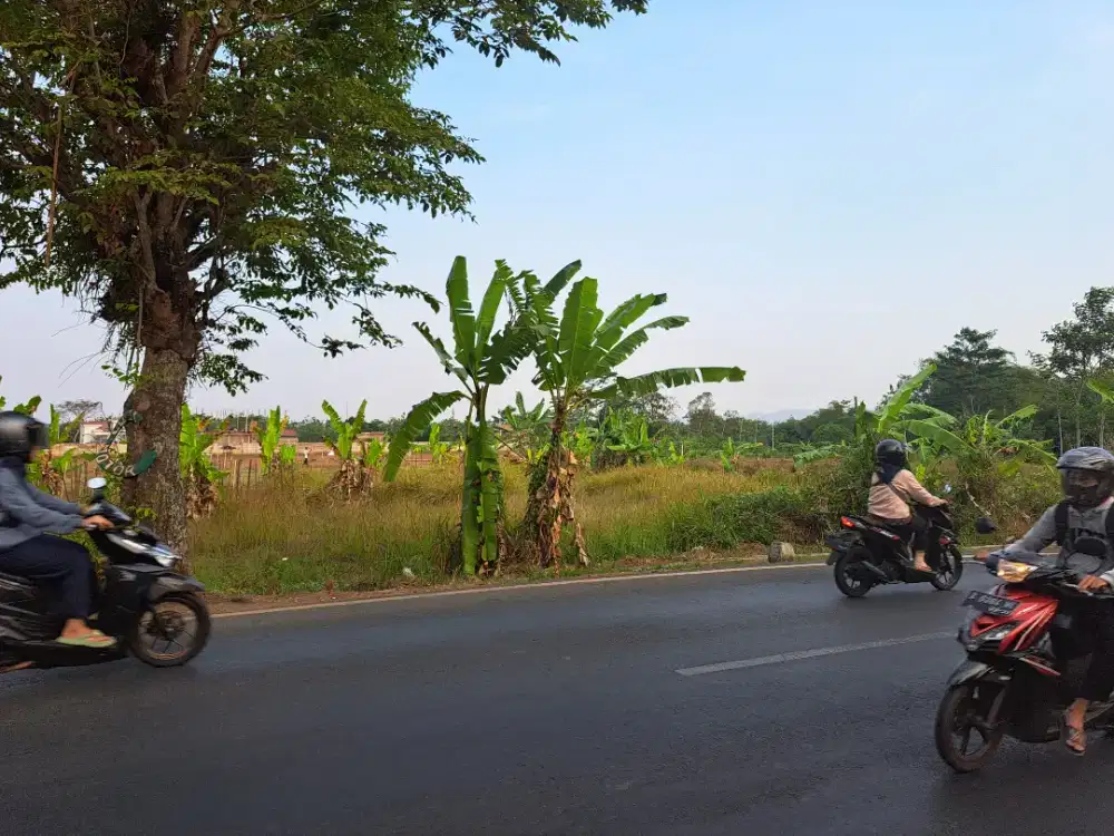 Dijual tanah pekarangan depan jalan raya jl veteran purbalingga