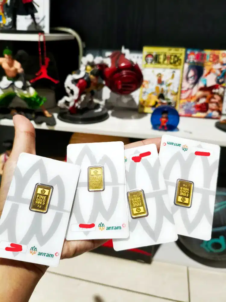 Logam mulia emas antam 3 gram tahun 2025