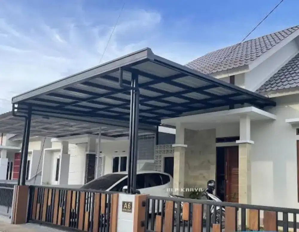 Kanopi hollow galvanis