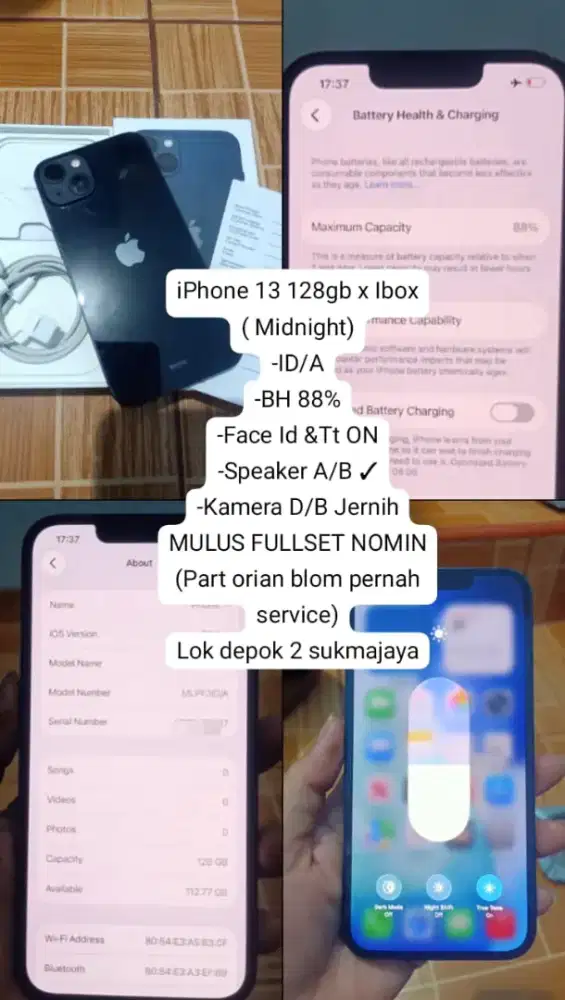 Iphone 13 x Ibox 128GB