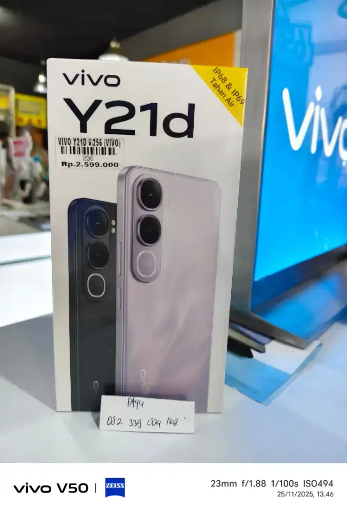 VIVO Y21D 6/256 ATLANTIS DAHSYAT