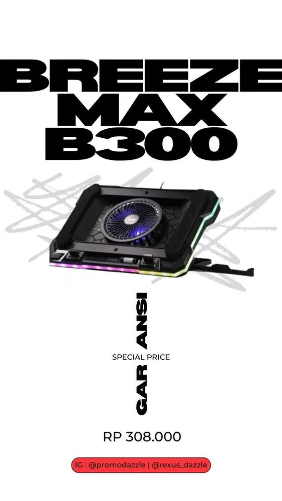 Cooling rexus B300 max