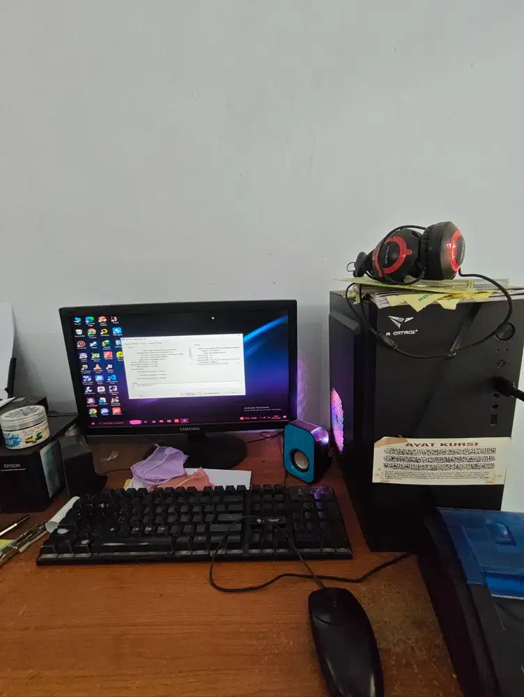 Jual satu set Ryzen 3 3200g